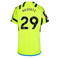 Fotballdrakt Dame Arsenal Kai Havertz #29 Bortedrakt 2023-24 Kortermet